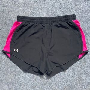 UA Breast Cancer Awareness Running Shorts